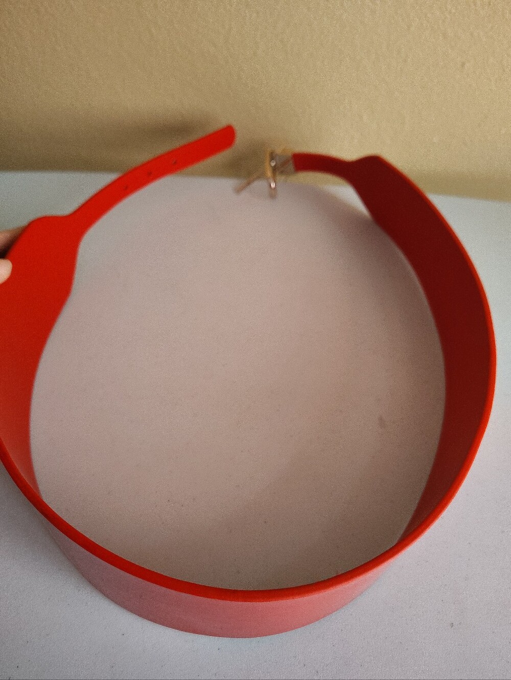 NWT White House Black Market Red Wide Waist Belt Gold Buckle Size XL Statement - Picture 6 of 7